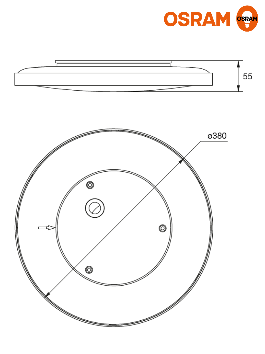 фото CL RCMS 18W 840 WD 1х10 RU OSRAM