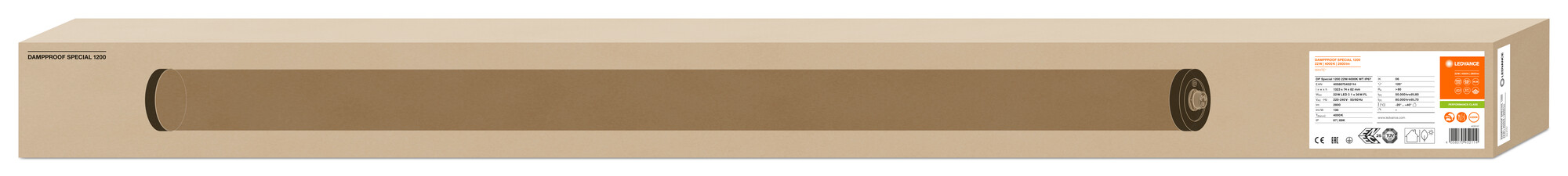 фото DP SPECIAL 1200 22W-4000K WT IP67 LEDV