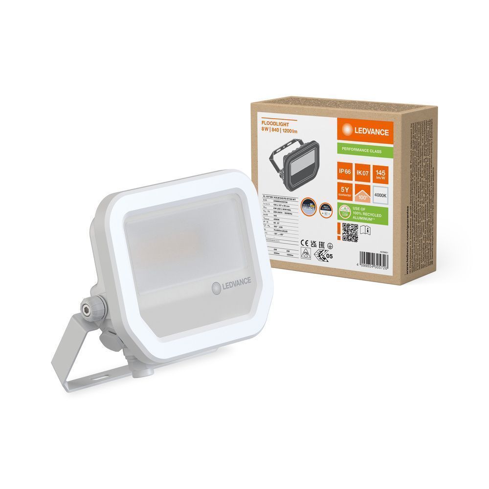 фото FL 10 P 8W 1K2LM 840 PS SY100 WT   LEDV