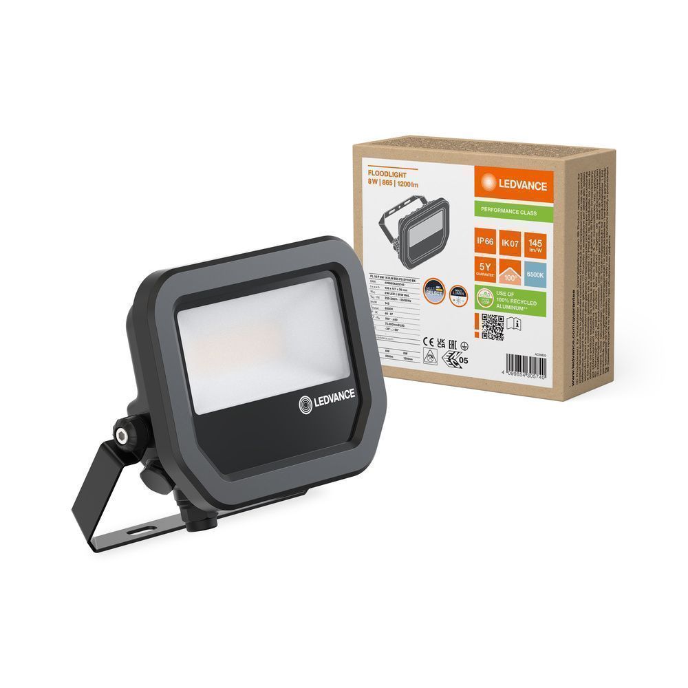 фото FL 10 P 8W 1K2LM 865 PS SY100 BK   LEDV