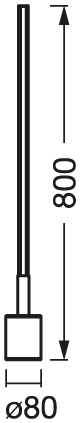 фото SMART WIFI FLOOR CORNER SLIM RGBTW WT