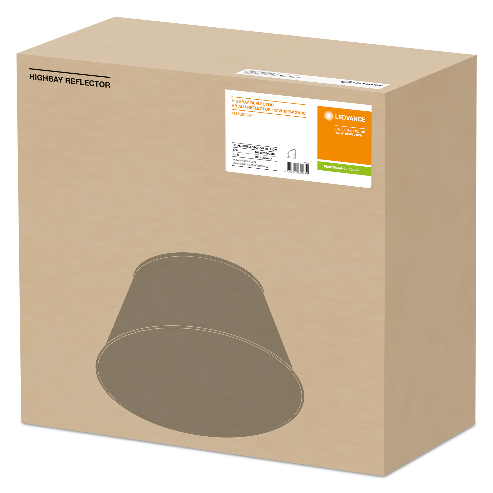 фото HB ALU REFLECTOR 147 190 210W LEDV