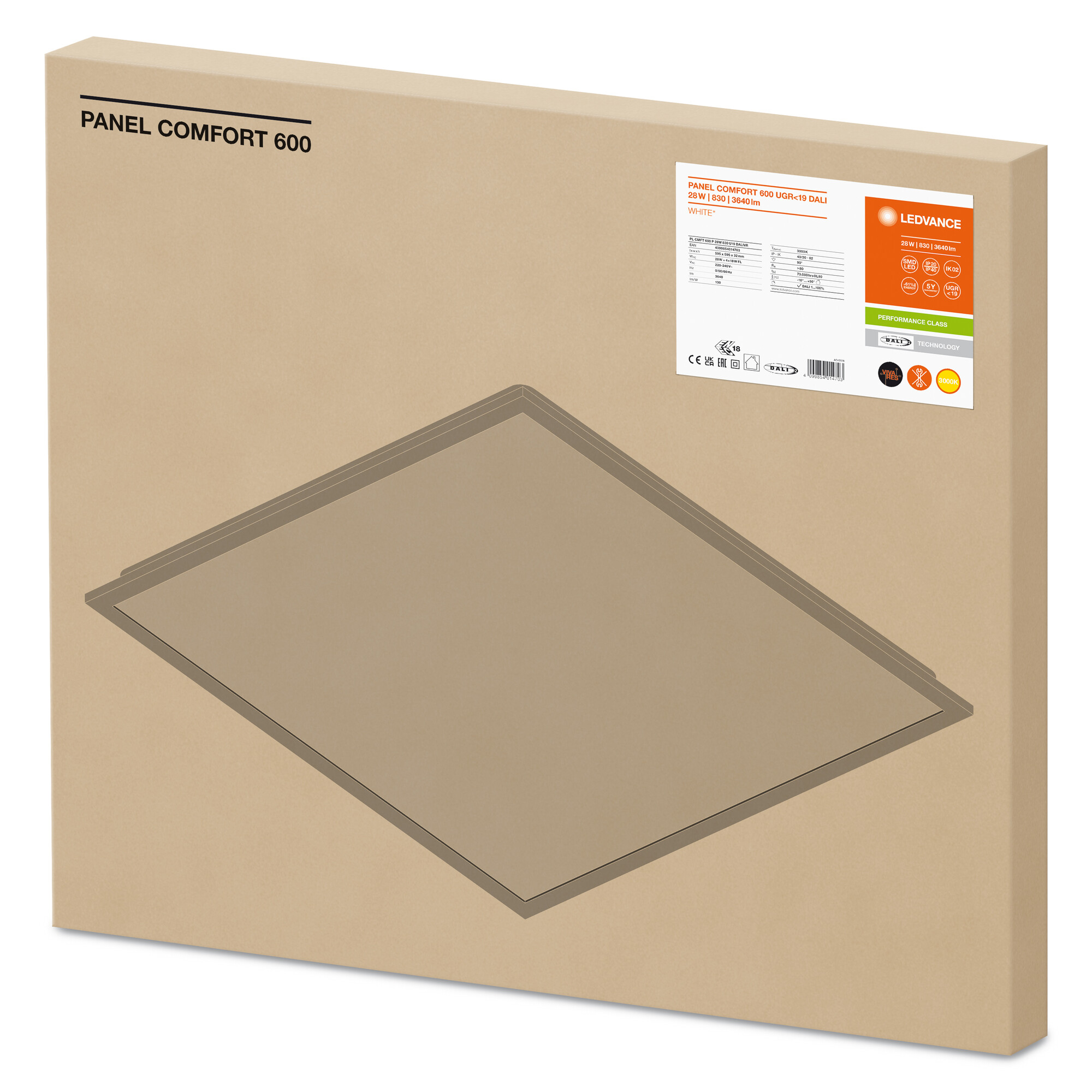 фото PL CMFT 600 P 28W 830 U19 DALIVR