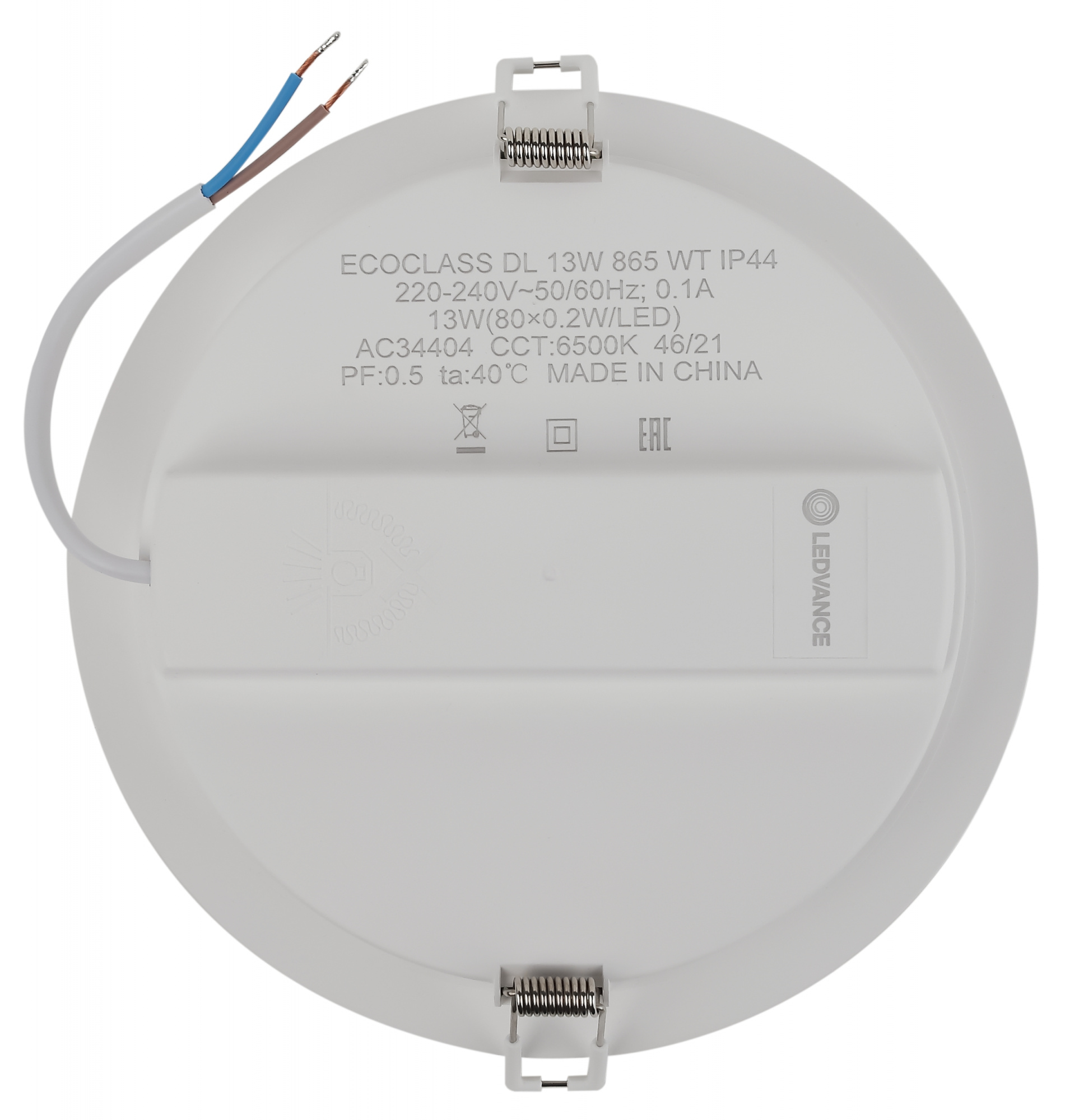 фото ECOCLASS DL13W 865WTIP44 RETRU LEDV