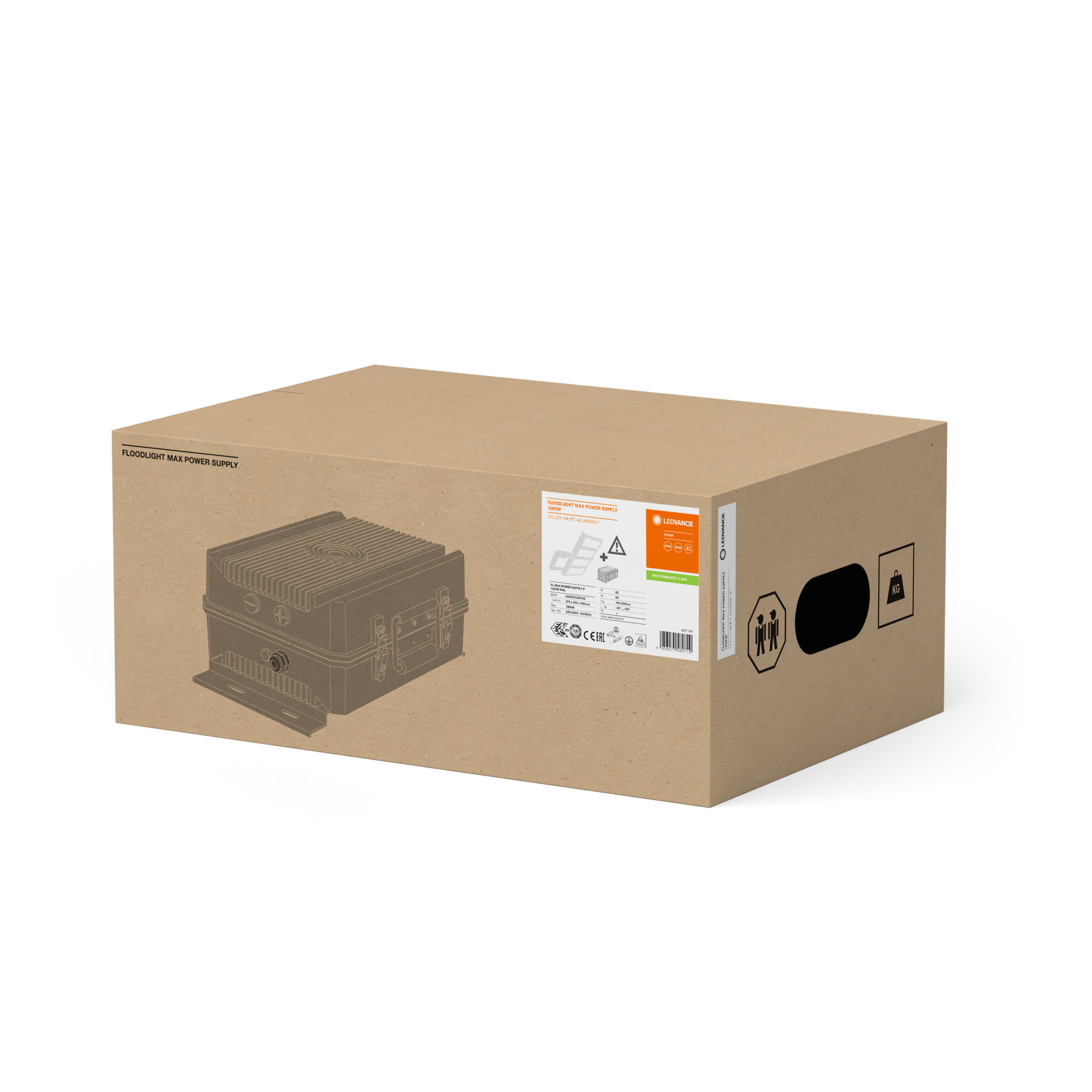 фото FL MAX POWER SUPPLY P 1200W WAL LEDV