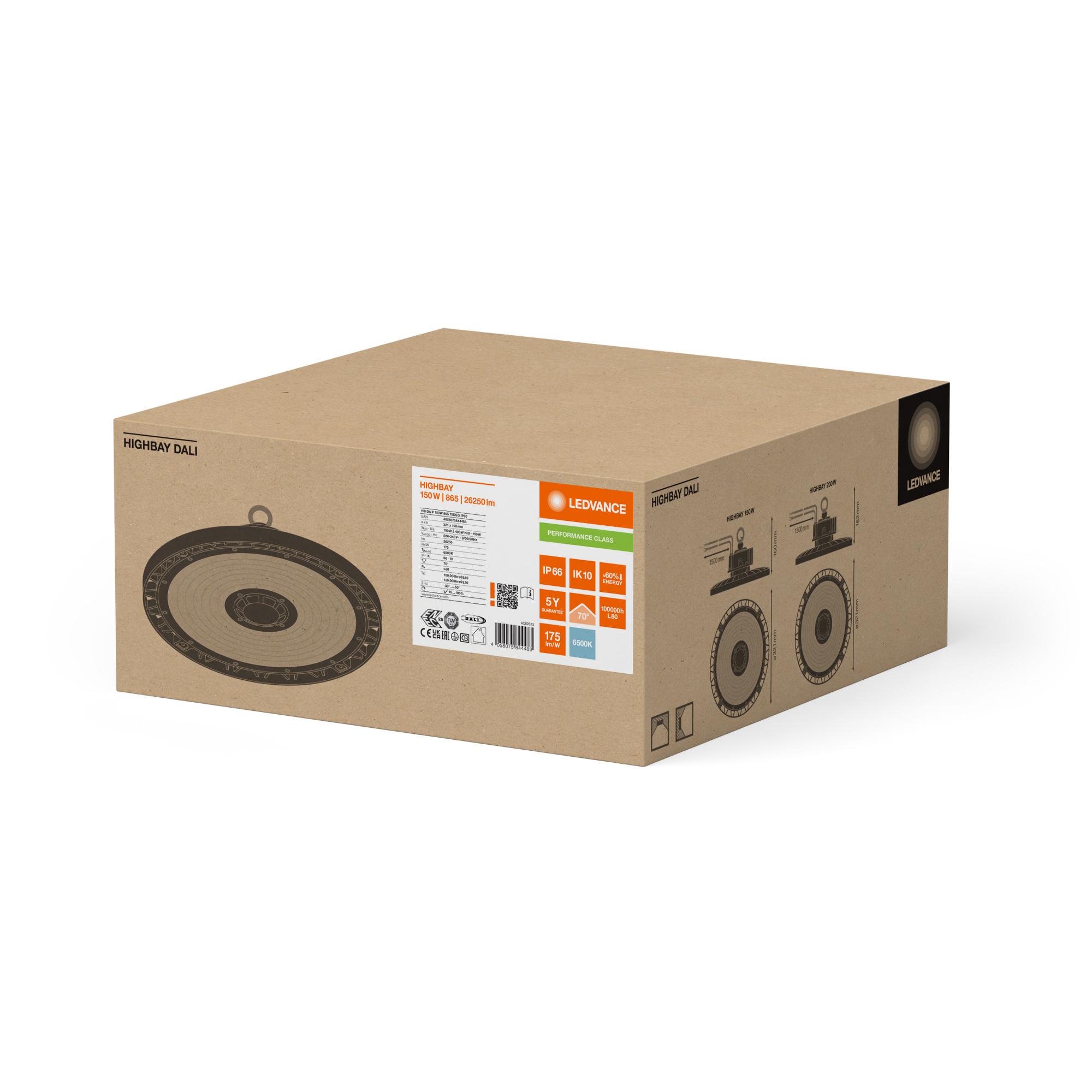 фото HB DA P 150W 865 70DEG IP66