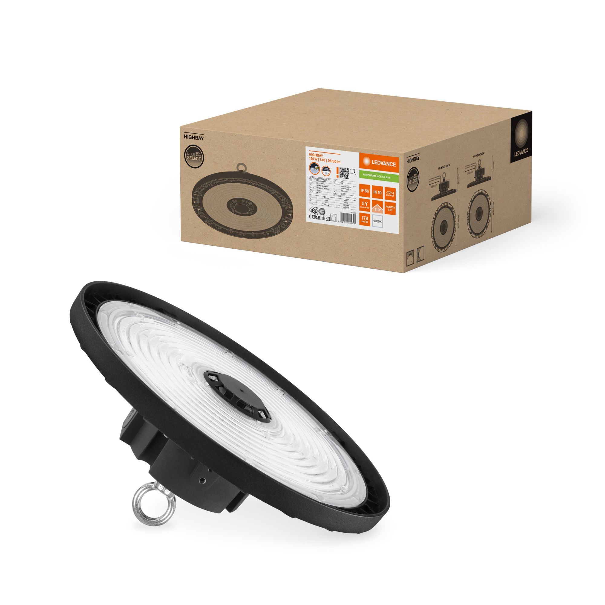 фото HB P 150W 840 110DEG IP66 PS       LEDV