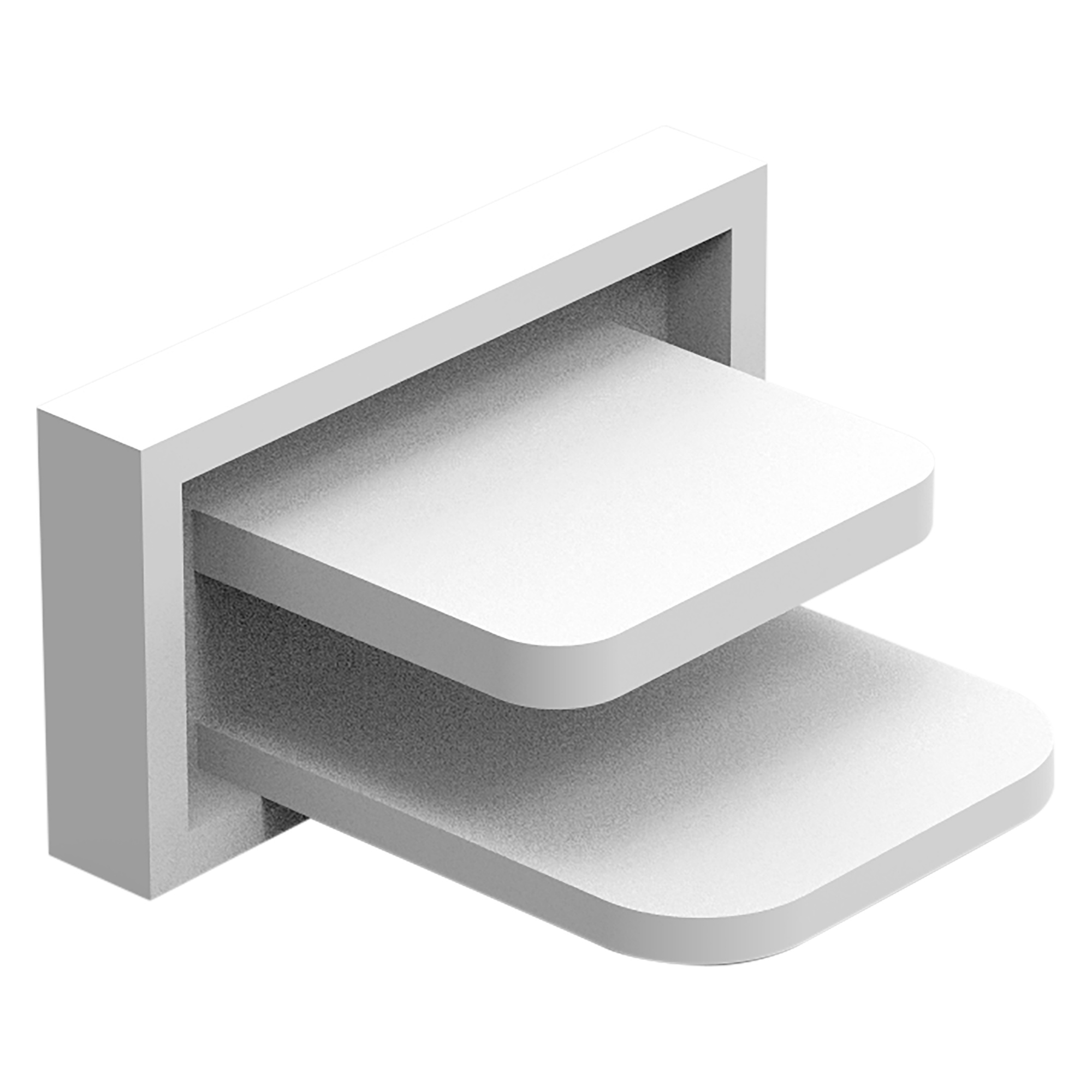 фото ECO TRACKRAIL 1PH END CAP WH BT1 LEDV