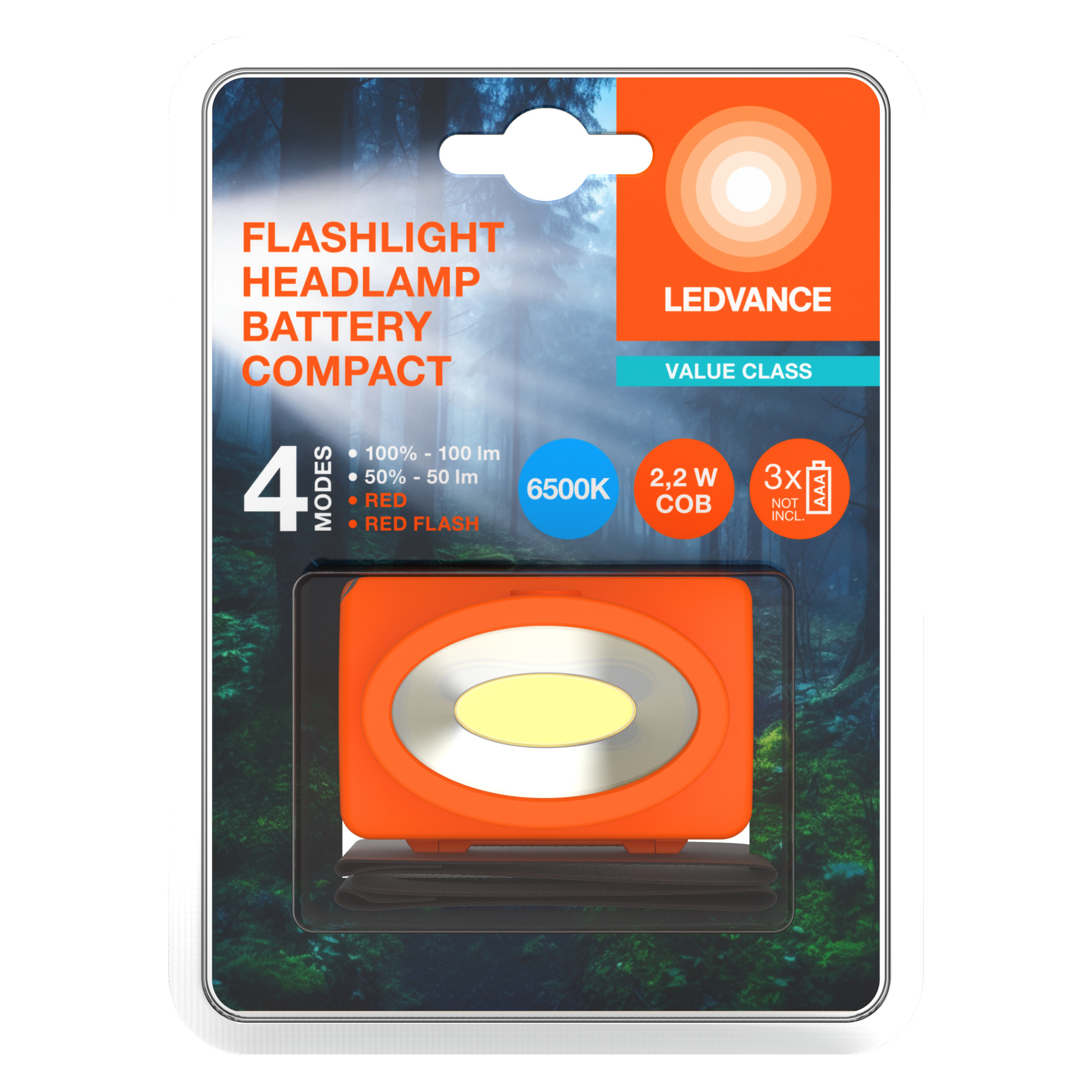 фото FLASHL HEADL BTRY COMP BLI1 LEDV
