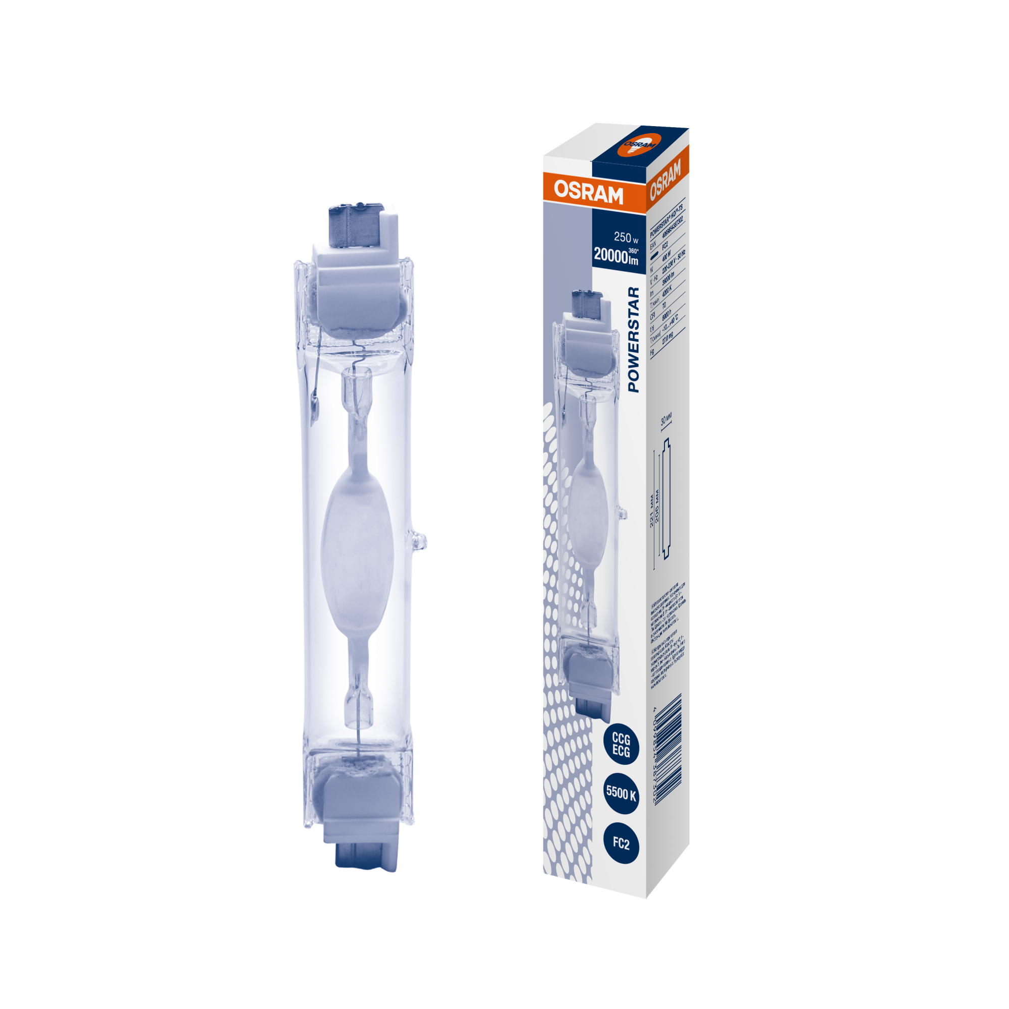 фото HQI-TS 250W/D UVS PRO FC2 FLH1 OSRAM