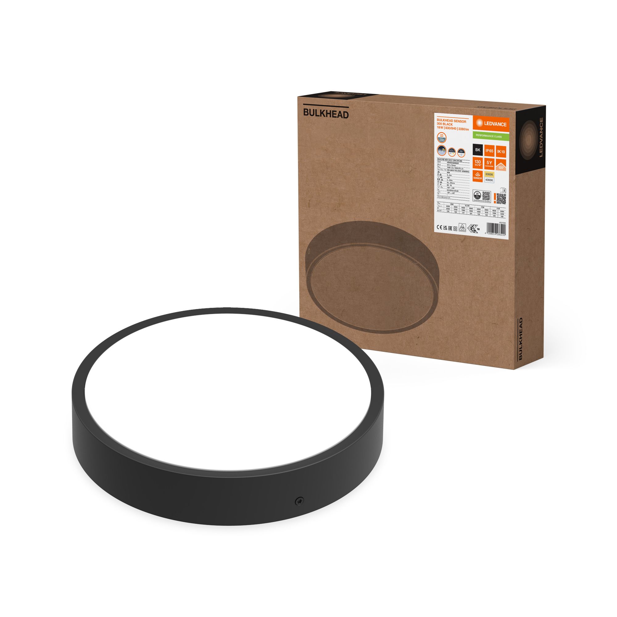 фото BLKH RD SEN 300 P 18W CPS BK