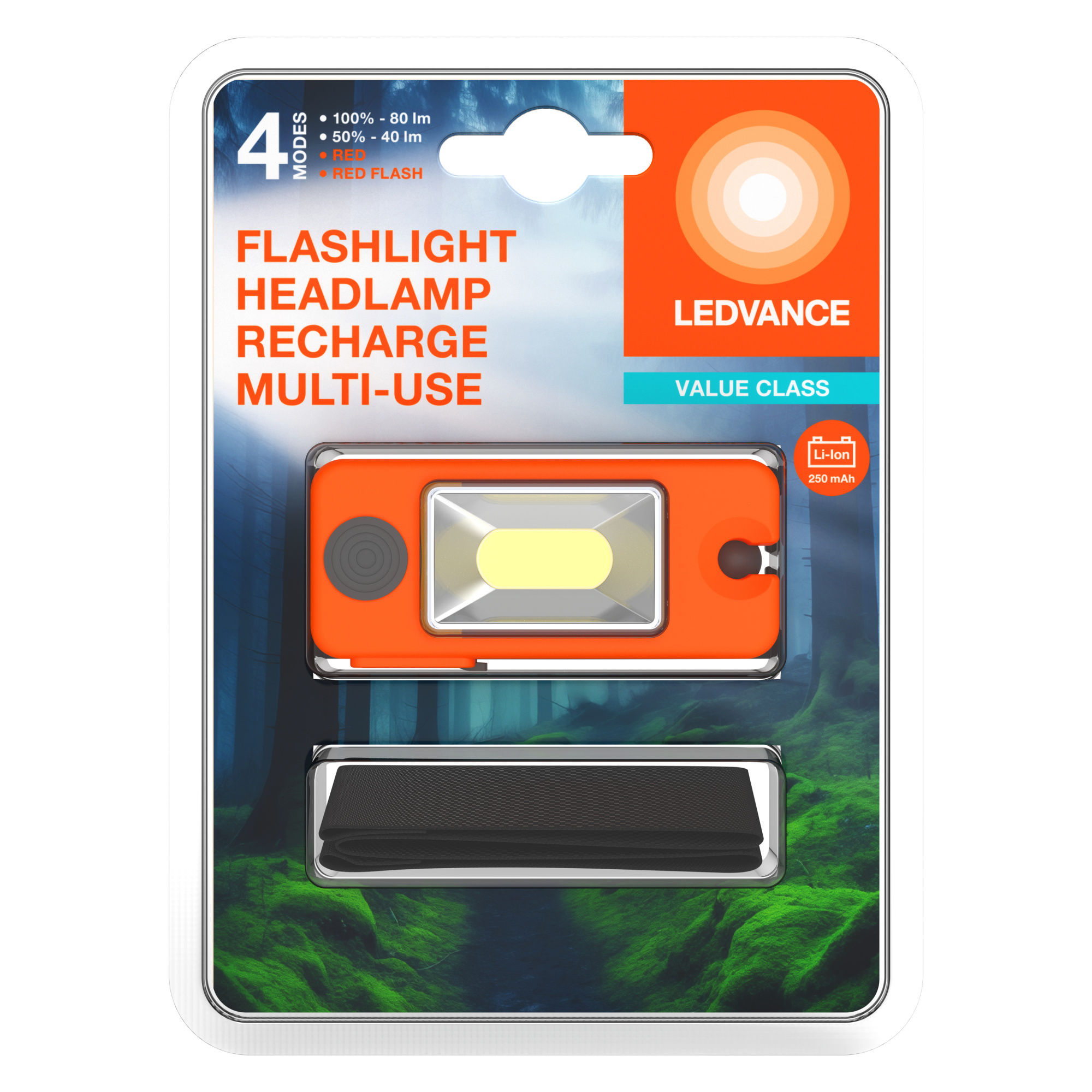 фото FLASHL HEADL RECH MULTI BLI1 LEDV