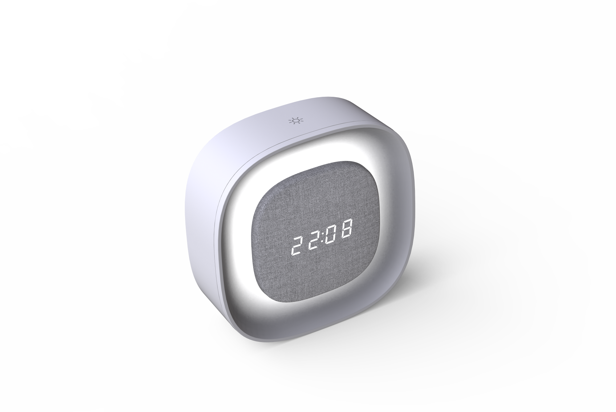 фото NIGHTLIGHT SQ CLOCK GY 1х10х40 RU OSRAM